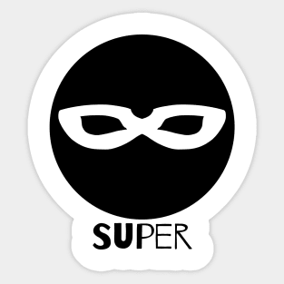 Black Mask - Super Sticker